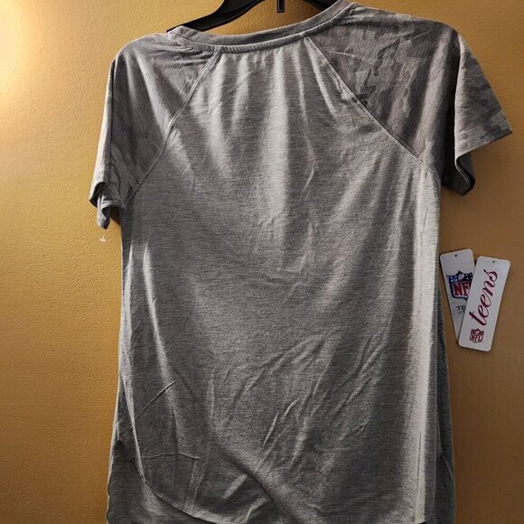 Ravens Teen Grey Camouflage T Shirt - Picture 3 of 3